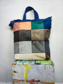Kolorowa typu torba shopper - duża
